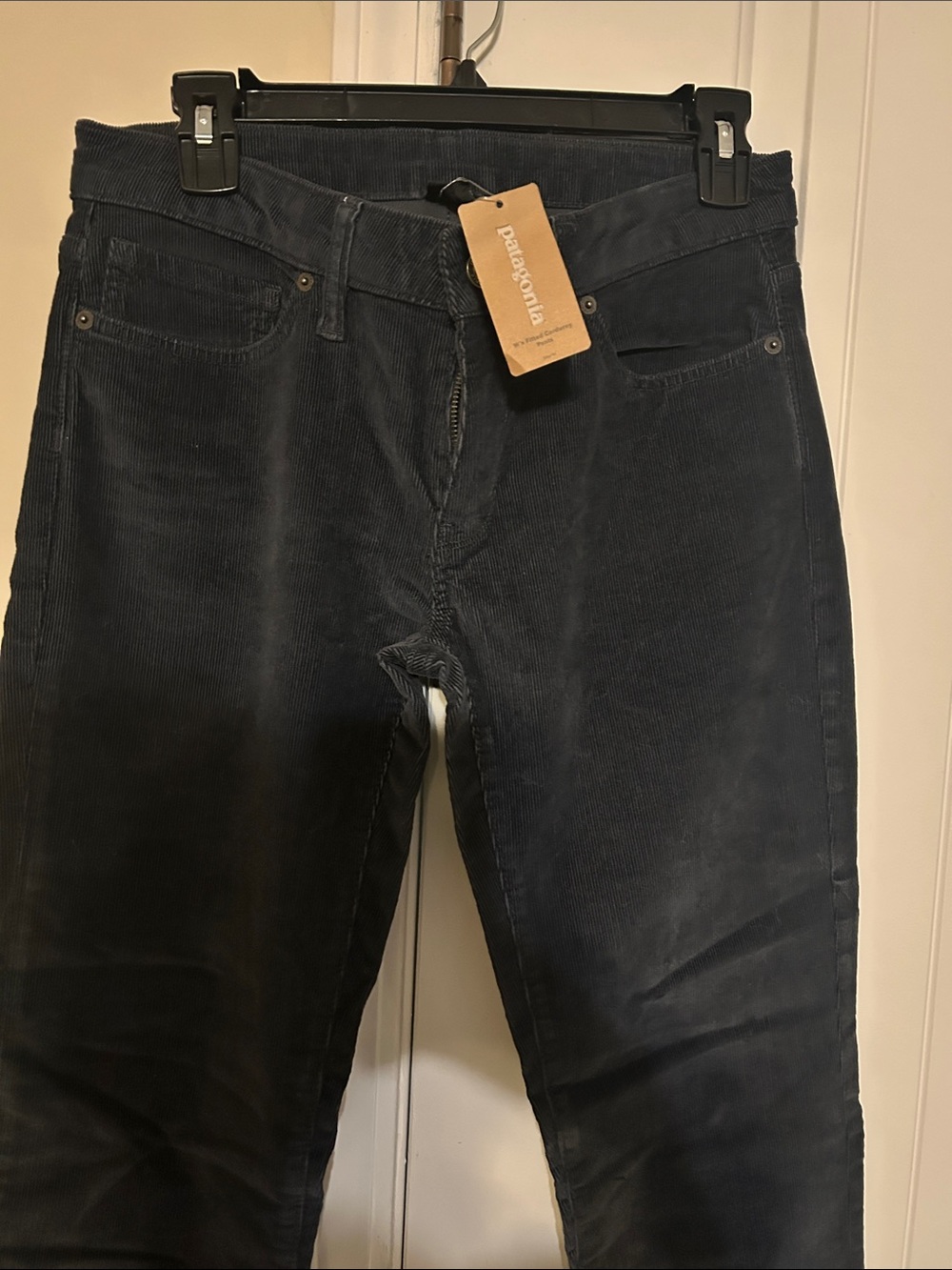 Womens Patagonia Everyday Corduroy Pants Skinny Size 29 NWT Smolder Blue